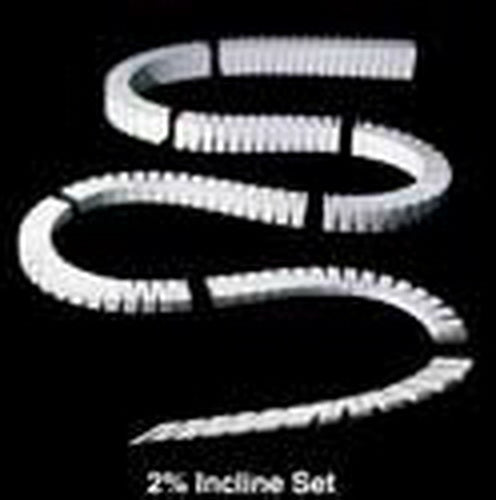 Woodland Scenics ST1410 2% SubTerrain Foam Incline/Decline Set (Pack of 8)
