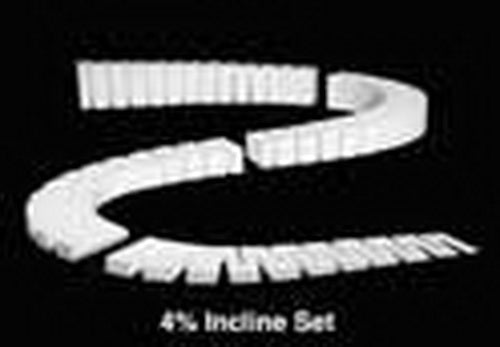 Woodland Scenics ST1411 4% SubTerrain Foam Incline/Decline Set (Pack of 4)
