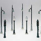 Woodland Scenics D248 HO Scale Scenic Details Street & Traffic Lights Metal Kit