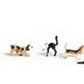 Woodland Scenics A2725 O Scenic Accents Dog & Cat Figures (Set of 12)
