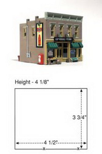 Woodland Scenics BR5021 HO Built-&-Ready Lubener's General Store