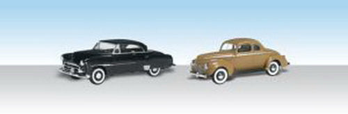 Woodland Scenics AS5536 HO Scale AutoScenes Cruisin' Coupes (Pack of 2)