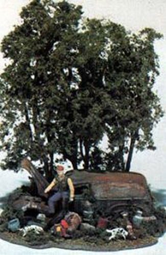 Woodland Scenics M104 HO Mini-Scene The Hunter Building Kit