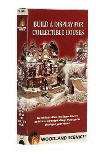 Woodland Scenics CH1056 Build A Display For Collectible Houses (VHS)