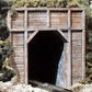 Woodland Scenics C1154 N Single Timber Track Tunnel Portals (Box of 2)
