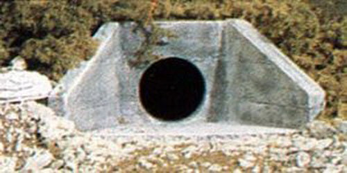 Woodland Scenics C1162 N Concrete Culverts (Pack of 2)