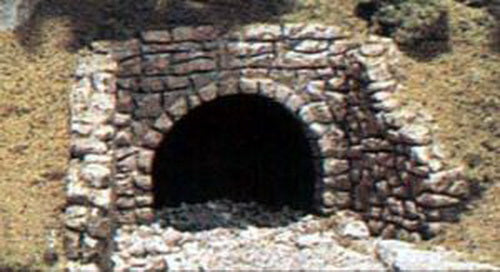 Woodland Scenics C1164 N Random Stone Culverts (Pack of 2)