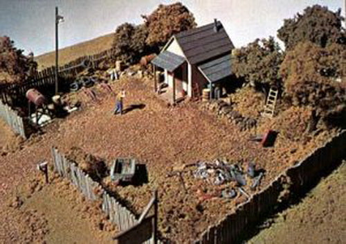 Woodland Scenics S-130 HO Smiley's Tow Service Building Kit