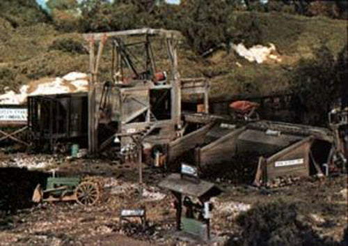 Woodland Scenics TS153 HO Otis Coal Company Trackside Scenes Kit LN/Box