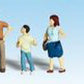 Woodland Scenics A1825 HO Scenic Accents Window Shoppers Figures (Set of 6)