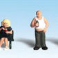 Woodland Scenics A1845 HO Scenic Accents Full Figured Folks Figures (Set of 7)