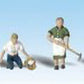 Woodland Scenics A1857 HO Farm People Figures (Set of 6)