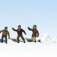 Woodland Scenics A1894 HO Scenic Accents Snowball Fight Figures (Set of 10)