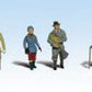 Woodland Scenics A1900 HO Scenic Accents Couples in Coat Figures (Set of 6)