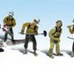 Woodland Scenics A1919 HO Scenic Accents Smoke Jumper Figures (Set of 6)