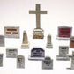Woodland Scenics D201 HO Scenic Details Tombstones (Pack of 20)