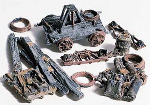 Woodland Scenics D202 HO Scenic Details Trackside Junk Set