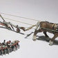 Woodland Scenics D210 HO Scenic Details Plow, Disc, Horse & Man Metal Kit