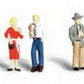 Woodland Scenics A2121 N Scale Scenic Accents Pedestrian Figures (Set of 6)