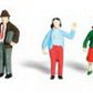 Woodland Scenics A2149 N Scale General Public People Figures (Set of 6)