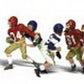 Woodland Scenics A2169 N Youth Football Player Figures (Set of 9)