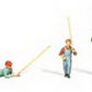 Woodland Scenics A2179 N Scenic Accents Gone Fishing Figures (Set of 5)