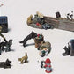 Woodland Scenics D226 HO Scale Scenic Details Cats and Dogs (Set of 10)