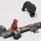Woodland Scenics D227 HO Scale Scenic Details Bare Hunter White Metal Set