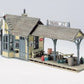 Woodland Scenics D239 HO Scale Scenic Details Flag Depot Building Metal Kit