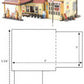 Woodland Scenics PF5183 HO Scale Sonny's Super Service Pre-Fab Building Kit EX/Box