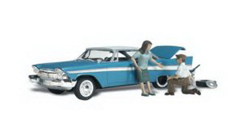 Woodland Scenics AS5323 N Scale AutoScenes Felix Fix-a-Flat