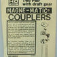 Kadee 8 HO Scale Magne-Matic Couplers Two Pair - with Draft Gear Kit