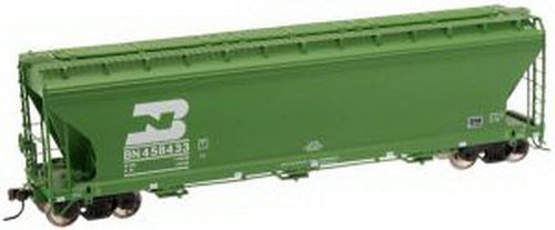 Atlas 20000625 HO Burlington Northern RTR ACF 4650 Centerflow Hopper #458477