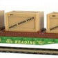 Mantua 727002 HO Scale Reading 40' Flatcar w/Crates #9316