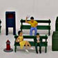 Model Power 5710 HO Park Scene with Figures (Set of 20)