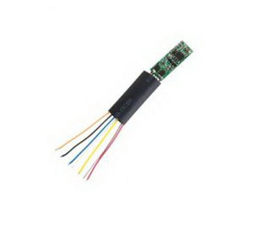 Bachmann 44925 HO 1-Amp DCC Decoder w/ Wire Harness 9-1/2 x 25 x 5mm