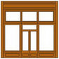 DPM 301-61 HO Street Level Wall Sections W/20th Century Entry Kit