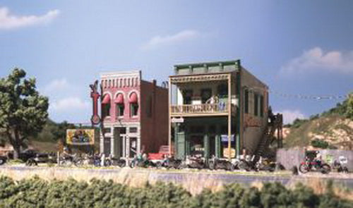 DPM 40700 HO Popa Weelie's Saloon Dew Duck'n Cafe Building Kit