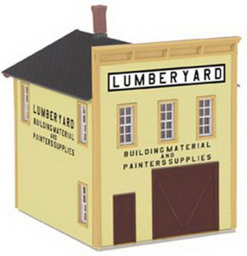 MTH 30-90346 O 2-Story Store Livery Building Lumber Yard
