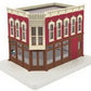 MTH 30-90353 Assembled Taylors Video Studio Corner Building w/ Blinking Sign