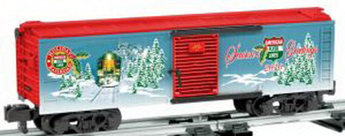 American Flyer 6-48384 S Scale Holiday 2010 Boxcar LN/Box