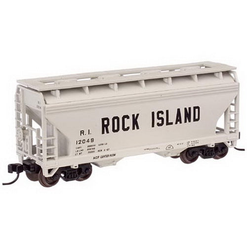 Atlas 39272A N Scale RI 2-Bay Centerflow Hopper #12049