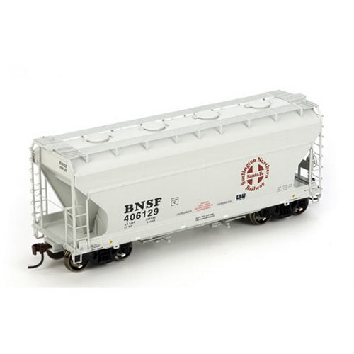 Athearn 95966 HO Scale BNSF ACF 2970 Covered Hopper #406129