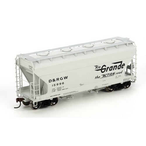Athearn 95972 D&RGW ACF 2970 Covered Hopper #15996