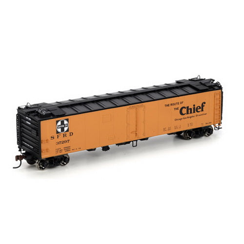 Athearn 97402 HO Scale Santa Fe/Chief 50' Ice Reefer Car #37297