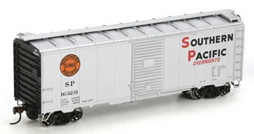 Athearn 70031 HO Southern Pacific RTR 40' YSD Box Car Overnight/Silver #163231