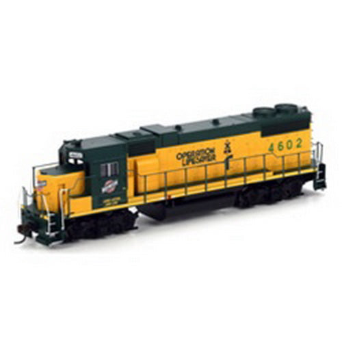 Athearn 78875 HO C&NW/Operation Lifesaver RTR GP38-2 Diesel Locomotive #4604