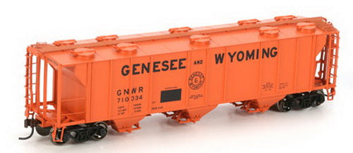 Athearn 89038 HO Scale Genesee & Wyoming PS-2 Covered Hopper #710034