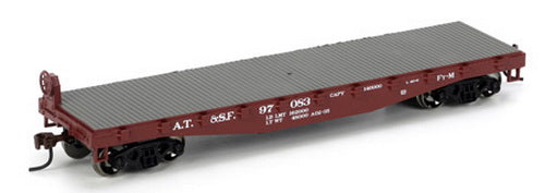 Athearn 96345 HO ATSF RTR 40' Flatcar #97083