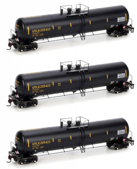 Athearn 97611 HO UTLX RTR 30,000-Gallon Ethanol Tank #2 (3) LN/Box